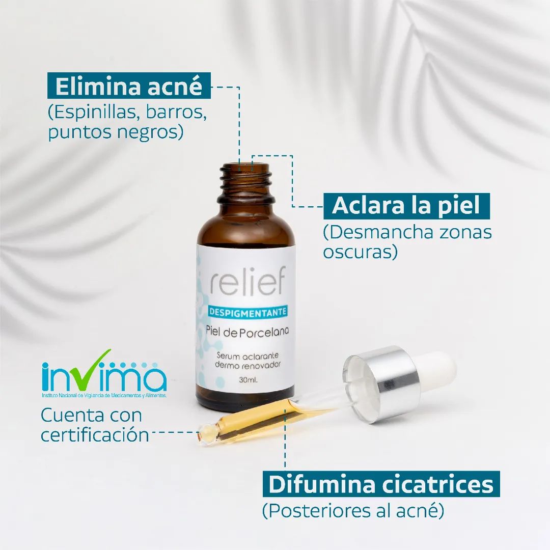 SERUM DESPIGMENTANTE PIEL DE PORCELANA 🧴✨