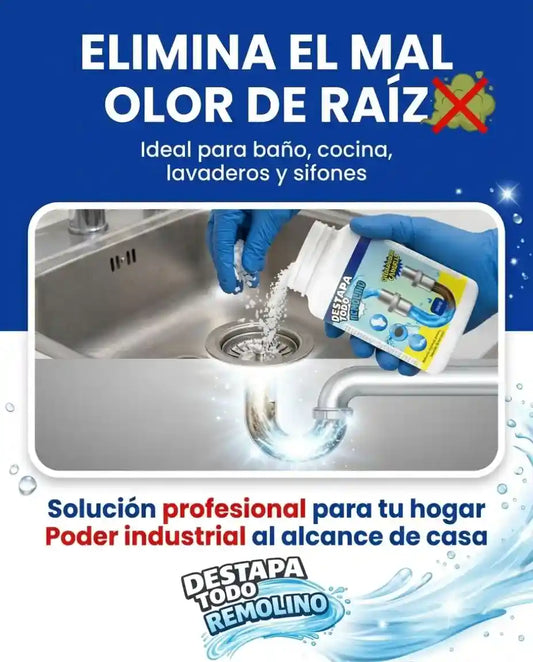 Remolino Eliminador de malos olores
