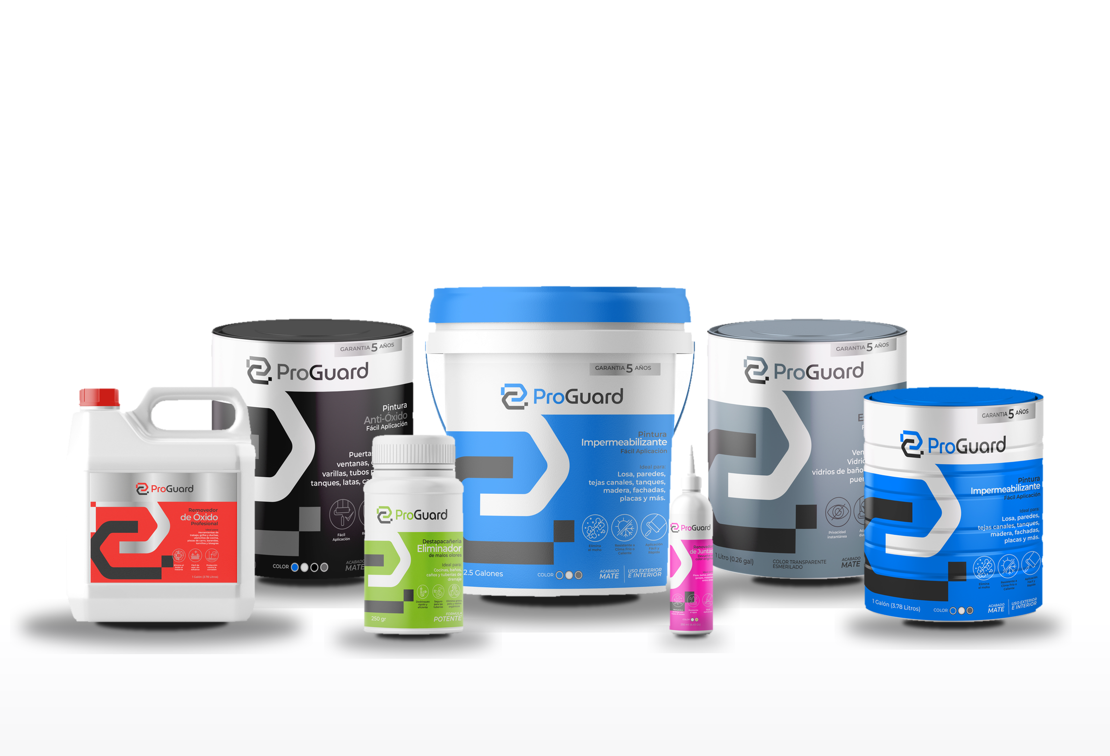 Línea completa de productos ProGuard